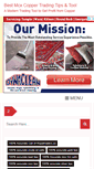 Mobile Screenshot of mcxcoppertips.com